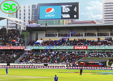 P6 Full Color LED Stadium Billboard, Display LED de aluguel, HD Não há reprodução