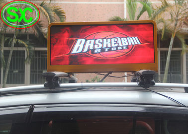 P3.91 Display LED de carro a cores completas Publicidade Conveniente Modelo HD Impermeável