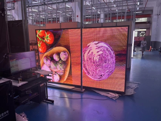 P5.95 Aluguer de interiores de fundição por impressão de alumínio HD exterior impermeável Full Color LED Display Module LED Screen