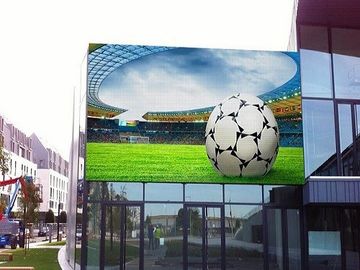 Ultra-Clar Die-Casting Alumínio RGB LED Display 1/4 Scanning Estádio Full Color Outdoor Screen Impotente e Dual Color Screen