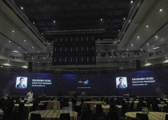 HD Rental Flexível Flicker Grátis P10 LED Display Box 1/4 Modo de varredura IP67