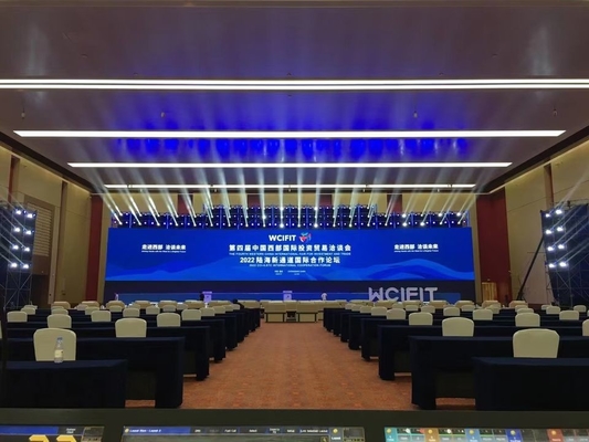 P3.91 Aluguer ao ar livre de alumínio fundido a moagem RGB LED Display LED Wall NOVA System