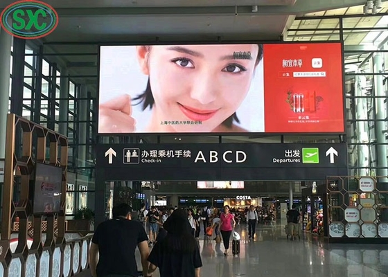 Localização interna P2 RGB LED Display Alta Resolução Alta Definição Flexível