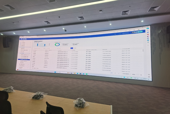 Alta Resolução P2.5 Magnet Video Indoor LED Screen 640x480mm Cabinets, 3840hz taxa de atualização, serviço frontal
