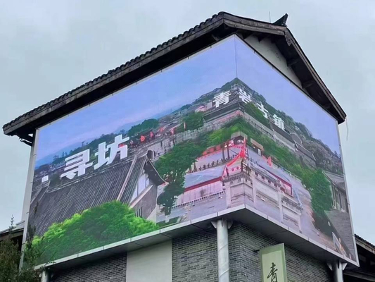 P6 à prova d'água exterior 960x960mm SMD2727 LED display instalação fixa led parede publicitária