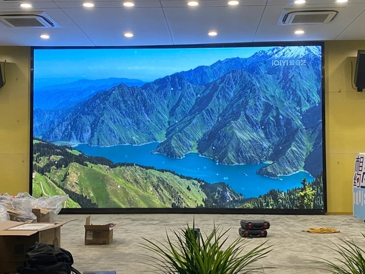 Almofada de alumínio para aluguel HD tela Full Color LED Display Alta resolução P3.91 HD