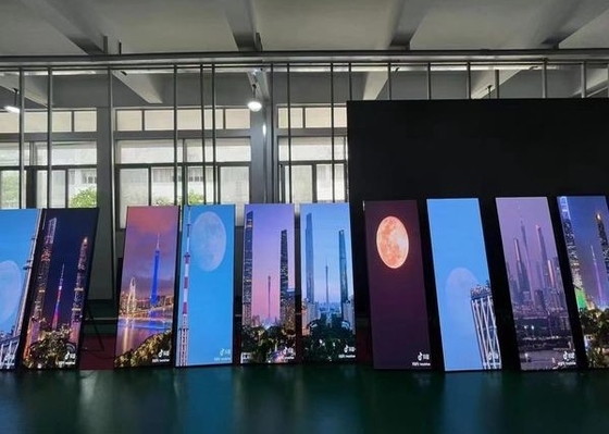 P2.5 Display LED HD Full Color Indoor com gabinete de alumínio de fundição por impressão