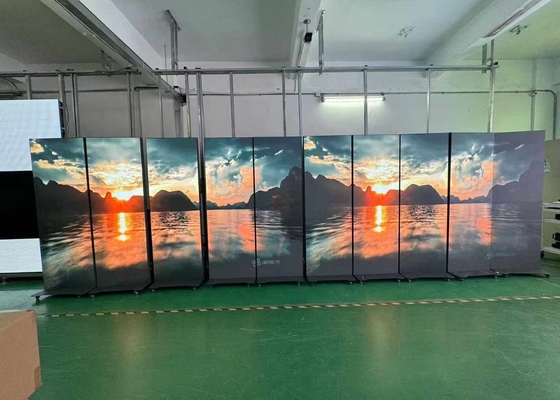 P2.5 Display LED HD Full Color Indoor com gabinete de alumínio de fundição por impressão