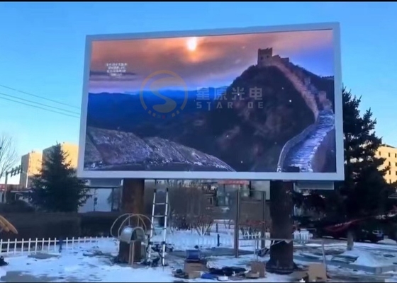 Ecrã LED à prova d'água P10 de publicidade de alta qualidade