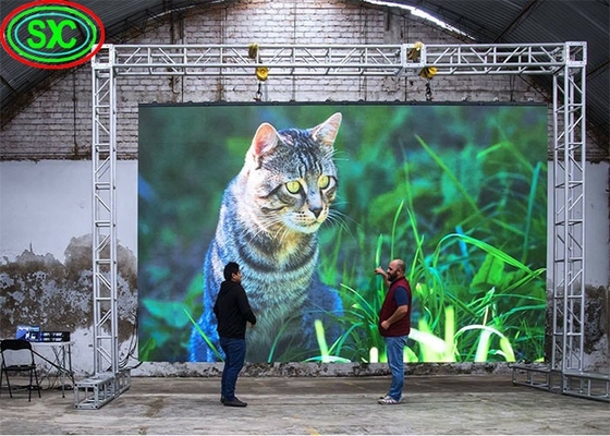SMD P6mm Commercial LED Publicidade 1/8 Scan Full Color LED Painel de tela