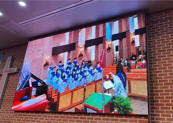 Painel video conduzido exterior P6.67 IP65 das telas de exposição da cor completa grande 2-3 anos de garantia