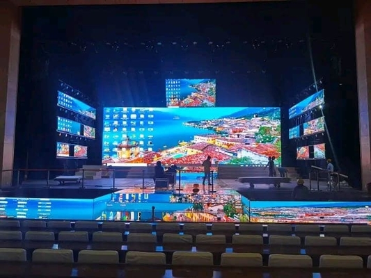 Ecrã de publicidade LED à prova d'água exterior a cores completas P3 1200 Nits Brilho IP65 personalizado