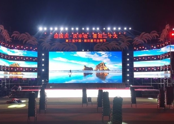 P6 Modelo Impermeável Exterior Full Color LED Display Screen Shopping Mall Aluguel de cartaz