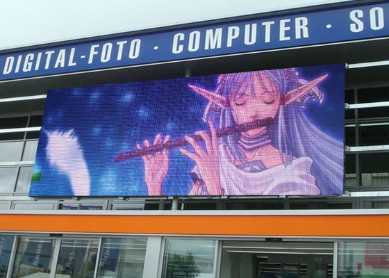 LED SMD 3 em 1 cortina de parede publicitária, P4.81 comercial clara Resolução de cores completas 52 * 52 HD Chip 1/13 Scan