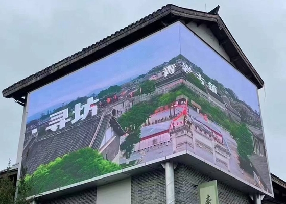 SMD Fixa Wifi Billboard P4 P5 P6 P8 P10 Giant LED Display Íntegro HD Personalizável