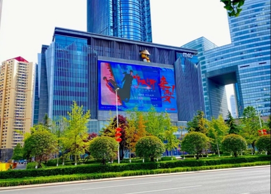 SMD Fixa Wifi Billboard P4 P5 P6 P8 P10 Giant LED Display Íntegro HD Personalizável