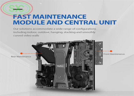 Bom preço aluguer conduzido exterior interno da exposição da manutenção P3.91 da parte dianteira de 500*500mm HD para eventos on-line