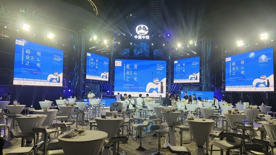 HD Capacidade de vídeo em cores gigante 20ft tela LED fixa à prova d'água Classificação IP65