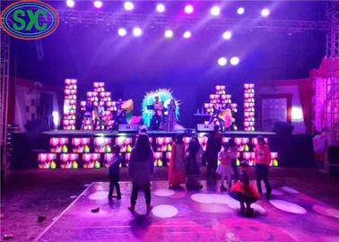 Display LED de fundo de estágio P5 de brilho ultra-alto com estrutura multi-loop