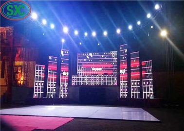 Display LED de fundo de estágio P5 de brilho ultra-alto com estrutura multi-loop