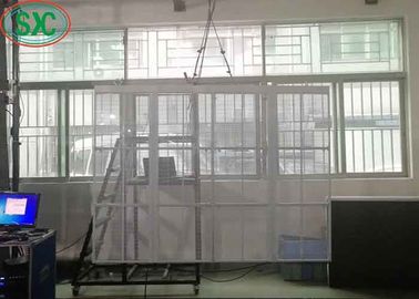 Ecrã LED transparente de alta resolução, à cores inteiras, à prova d'água SMD1921 Garantia de 3 anos
