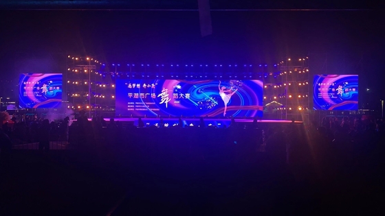 Venda a quente Esquema de visualização LED de grande escala de alta estabilidade P8LED