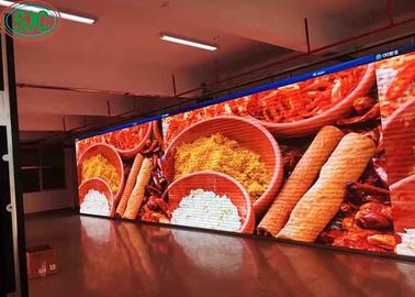 Ecrã de alumínio de alta definição SMD LED 62500 pontos/m2, aluguer de TV LED interior
