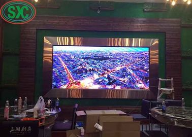 Ecrã de alumínio de alta definição SMD LED 62500 pontos/m2, aluguer de TV LED interior
