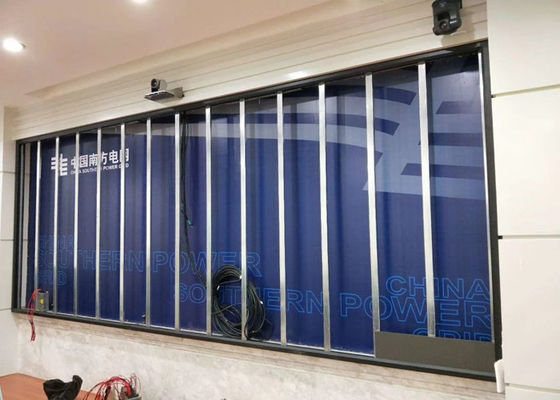 Ecrã de visualização de parede de vídeo LED P3 de cores inteiras magnética para instalação fixa 1R1G1B