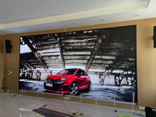 P2 640x480mm ecrã LED de interior cartaz de aluguer vídeo publicidade ecrã LED, taxa de atualização 7680hz