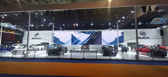 Muralho de vídeo led p3.91 curvo interno 500x500mm alta atualização 3840Hz painel de tela led,3500 brilho,Nova sistema