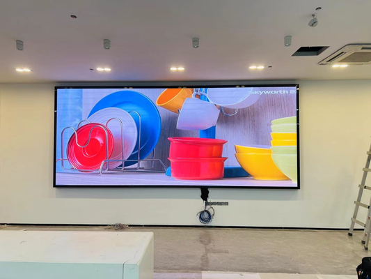 COB P1.25 LED Video Wall Indoor LED Display Screen 270420 pontos/M2 492x492mm