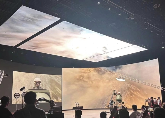 Aluguel de tela de estádio / Instalação fixa HD Publicidade ao ar livre Display LED a cores inteiras 960 X 768mm Gabinete