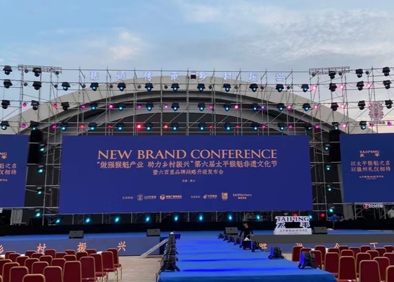 Aluguer de eventos ao ar livre Full Color LED Video Wall Screen P5 960*960mm com Modulo 320*160mm