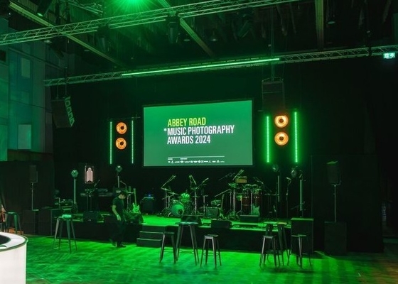 Ecrã de palco Alta taxa de atualização Exterior Full Color LED Display P8 Fixado/Aluguel IP65 Impermeável