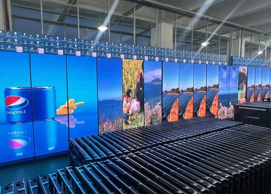 Ecrã de parede de vídeo LED P2.5 de cor completa