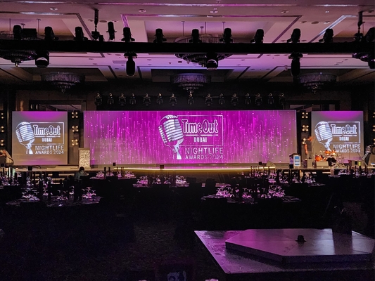 Ecrã LED exterior P2.6 P3.9 Eventos de palco Ecrã de exibição LED Painel de parede LED 500 * 1000mm LED Video Parede aluguel LED