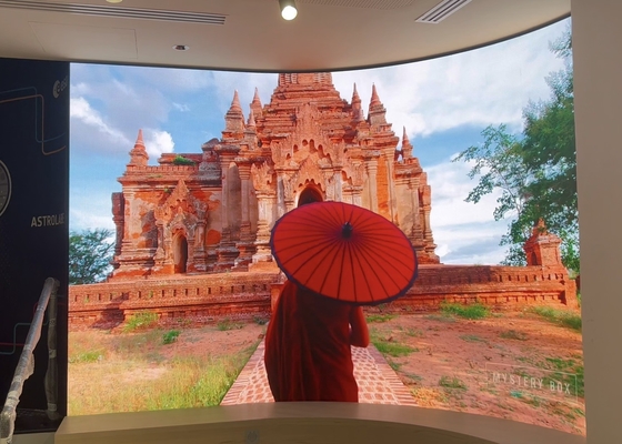Locação de tela Ultra HD Display LED P2.5 de pequeno passo com caixa de alumínio 480x480mm