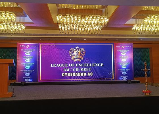 Bom preço Aluguel P2.5 Interior Alumínio Full Color LED Display IP43 Impermeável 3D Pôster Publicitário on-line