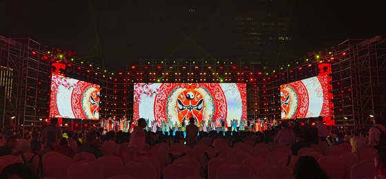 Ecrã de aluguer Large Stage LED Ecrã P5 Full Color Alta Resolução 1/8 Modo de varredura IP65 Alta definição