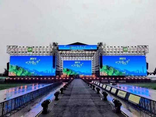 Ecrã de alumínio fundido a óleo HD LED Display de vídeo interior P3 3840HZ Ecrã grande tamanho