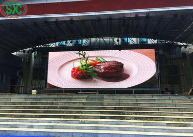 Display de sinalização digital de aluguel ao ar livre HD com display LED RGB