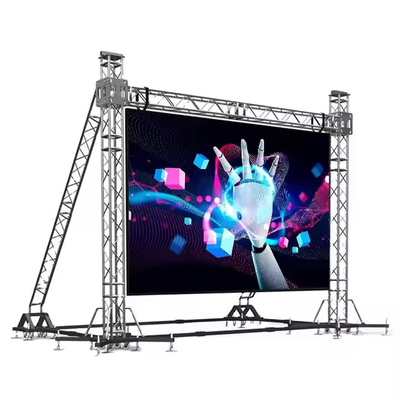 P4.81 Alumínio fundido a óleo / Localização de tela de LED P4 / P5 HD Impermeável Sem mancha em ambientes internos e externos