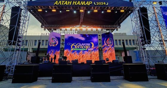 Painel de Vídeo LED à Prova d'Água para Exterior P3.91mm 250x250mm Full Color