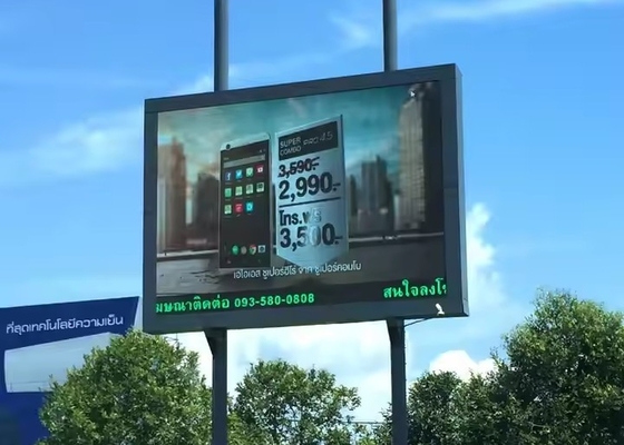 Ecrã de aluguer à prova d'água RGB Ecrã LED P3.91 Alta resolução 250*250mm 1/8 Modo de varredura