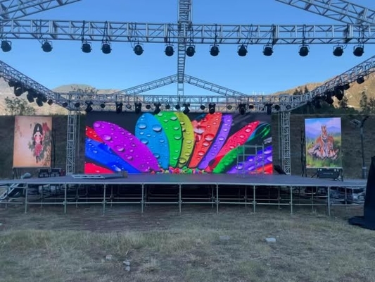 4m X 3m Complete System P2.6 P2.9 P3.91 P4.81 LED Display 500mmx500mm LED Panel Backdrop Full Color Indoor Outdoor LED Screen
