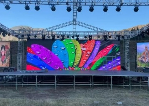 HD Outdoor Rental P5 LED Display, Cartão de LED impermeável personalizável