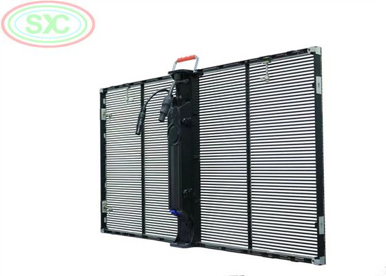 Ecrãs LED suspensas e LED transparentes 1000*500MM de brilho ajustável