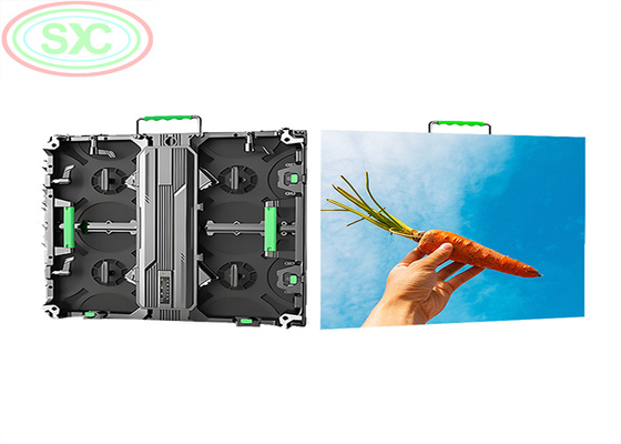 HD 4K 500*500mm Display LED de locação 2500cd/m2 SMD LED Screen com alta densidade de pixels