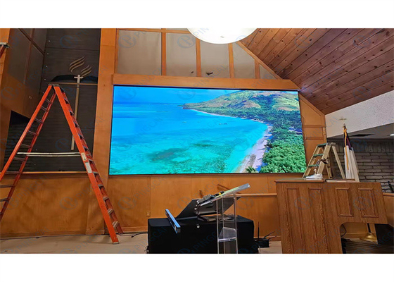 Ecrã de aluguer de LED em escala de cinza de 14-16 bits para soluções visuais personalizáveis